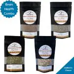 Brain Health Combo of Vegan, Organic, Unprocessed Seeds - (50g x 4) Packs