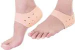 Fulkiza Silicone Gel Heel Pad Ankle Support Cushion (Free Size, 1 Pair) Heel Support