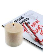 My Party Suppliers Christmas Decoration Candle Small Pillar Decorative Orange Candle