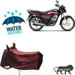 Bykorrzon Maroon Polyester Full Body Bike Cover for Honda CD 110 Dream
