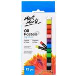 Mont Marte- Oil Pastels 12pce