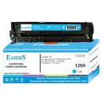 EAIERS 128A Compatible for Hp CE321A Cyan Toner Cartridge for HP Laserjet Printer CM1415FNW, CM1415FN, CP1520, CP1525,CP1525N, CP1525NW, CP1521N (Cyan)