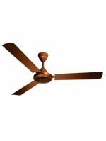 Khaitan Super Hi-Breeze Duo Decorative | 1200mm BEE Star Rated Ceiling Fan | Durable & Long-lasting | Strong and Reliable| Energy Saving | Warranty (4 years) (METALLIC COPPER & TIMBER GOLD)