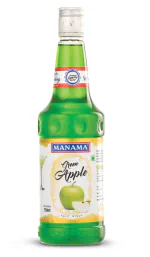Manama Green Apple Syrup for Mocktails and Cocktails (750ML)