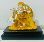 KHANGEMBAM ENTERPRISES Lifestyle White Marble Ganesh Ji Idol, Ganpati / Ganesha Murti, Ganesh Chaturthi, Car Dashboard, Religious Gift for Office, Home Decor01