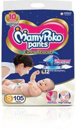 MamyPoko Baby Diapers Small 105 Pieces