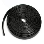 Care N Made ( Black) U Shape Edge Trim Rubber Strip Seal Protector Car Door Edge Guards for Most Cars ( 16 ft/5 m ) Compatible with Tata Estate
