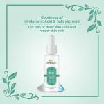 Earth Science Ayurveda AHA BHA PHA Face Peeling Solution with Hyaluronic Acid (30 ml) | Face Serum | Face Care |