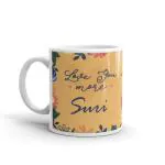Rish Suri Printed Multicolor Ceramic Coffee Mug, 325 Ml