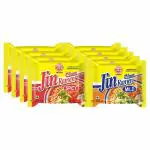 Ottogi Jin Ramen Instant Noodles, Spicy and Mild, 1200 g (120 g X Pack of 5 each)