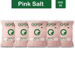 Goshudh Pink Salt 5 kg (1Kg X 5 Pack) Sendha Namak