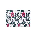 HIZING Waterproof washing machine cover Ideal for Kelvinator 8.5 Kg Top Loading Semi-Automatic KWS-A850CB Floral orange print