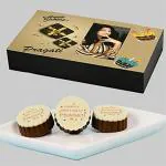 Ayatis Choco Personalised Birthday Chocolate Gift with Name Photo and Message 12 Piece