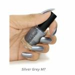 KALOBIO Metallic Nail Enamel (nailpolish-SilverGreyM7)