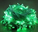 DAYBETTER Battery Powered Waterproof and Corded 25 V Green LED String Light 36 ft