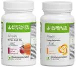 Herbalife Nutrition Afresh Energy Drink Peach & Kashmiri Kahwa-pack ( Peach-50gm & Kashmiri Kahwa -40gm)