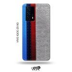 Tweakymod Printed Leather Strips Back Cover For Vivo IQOO Z5 5G