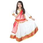Kaku Fancy Dresses Kathak Dance Costume Lehenga for Kids/Ethnic Indian Kathak Dance Dress for Girls - 14-17 Years