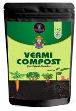 Plantsoul Organic Vermicompost Natural Fertilizer - 1 kg