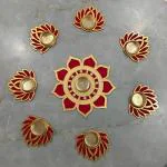 vaSun ALWAYS TOGETHER Tea Light Candle Holder FORVDIWALI,Home Decor,Festive Decor and Gifting Set of 8