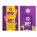 Yogabar Protein Bar Variety Box - 6 x 70g and Baked Brownie Protein Bar- 6 x 70 g | Yogabar Combo