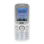 MTR Mt312 Dual Sim keypad Mobile Display 1.8 with 800 mAh Battery, Storage Upto 64 MB- White