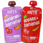 Happa Organic baby food for Little one, Fruit Puree , Pack of 2, 100 Grams each