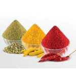 Hilton 600g Masala Combo Pack | Coriander powder + Turmeric Powder + Chiili Powder | Pack of 3 - 200g Each