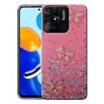 ZORZO Redmi 10, Redmi 10C Back Case Cover for Girls | Sparkle Glitter | Stylish | Designer | for Ladies Women Back Case Cover for Redmi 10, Redmi 10C - Pink
