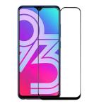 Hobbytronics Vivo Y93 Black Scratch Resistant, Anti Fingerprint with Bubble Proof, Tempered Glass Screen Protector (18 x 10 x 2 cm)