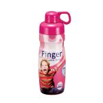 Lock & Lock Aqua Outdoor Pink Round Plastic Water Bottle 450 ml