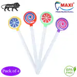 MAXI Lollipop Tongue Cleaner (Pack of 4)
