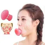 LISHER Jaw Face Neck Toning Exerciser for Women, Face Lift Skin Firming V Shape Double Chin Exerciser Instrument, Cute Portable Anti Wrinkle Mouth Exercise Face Slimming Trainer Tool