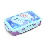 Gluman 3D Disney Frozen Character Printed Inner Stainless Steel Lunch Box for Girls | 700ml