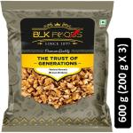 BLK Foods Daily Walnut Kernels (Brown Broken) 600g (3 X 200g)