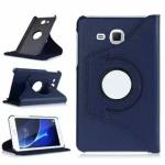 LEYON Rotatable Smart Flip Back Case Cover for Samsung Galaxy Tab J Max/Tab A 7.0 inch T285 T280 (Blue)