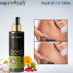 GreenLily London Removal -Natural Pregnancy Breast,Legs,Mark oil Stretch Marks (100ml)(Pack of 1)