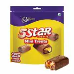 Cadbury 5 Star Chocolate Home Treats Bars, 252.5 Gm