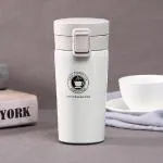 Betlex Coffee Mug Double Wall Stainless Steel Tumbler Vacuum Flask Bottle Thermos Travel Water Bottle Sipper 380 Ml - Hot and Cold 12 Hours- Multi-Color- (Pack of 1)