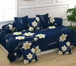 Glace Cotton Diwan Set of 8 Pcs