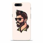 Covers Gap OnePlus 5T Beard Face Polycarbonate Mobile Phone Hard Back Cover Case Stylish Designer 3D Printed For Girls And Boys 20 x 15 x 5 cm