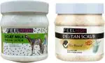 Feelhigh De Tan Scrub (500 ml) and Got Milk Scrub (500 ml) All Skin Types