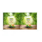AGS Herbal Tulsi Green Tea 120gm, Pack of Two (Pyramid DIP)