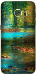 aadia PRINTED SKIN STICKER DECAL LAMINATION FOR Samsung Galaxy S7 Edge (PERFECT FIT/ONLY BACK/MATTE FINISH)