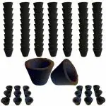 Gaumayam Empty Charcoal 90 Cups Organic Magowood Charcoal Dhoop Cups Natural non toxic For Your Choice Filling as Sambrani/Loban/Guggal/Camphor/Hawan samagri mega Pack