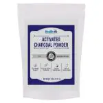 Healthvit Activated Charcoal Powder | Support Skin Health | Teeth Whitening Charcoal Powder | 100% Natural & Chemical Free | 250gm
