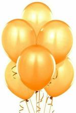 Smartcraft Metallic Balloons - Pack of 100 (Gold)