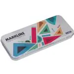 Markline Geometry Box, Mathematical Instrument , Pack of 2