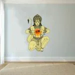 Rawpockets Lord Ram on Hanuman Heart