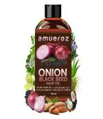 Amueroz Onion Black Seed Hair Oil For Hair Growth, Anti Hair Loss And Anti Dandruff, 60 Ml